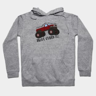 Mother Trucker Dude, That Hurt Like a Butt Cheek On a Stick Vine Reference Hoodie